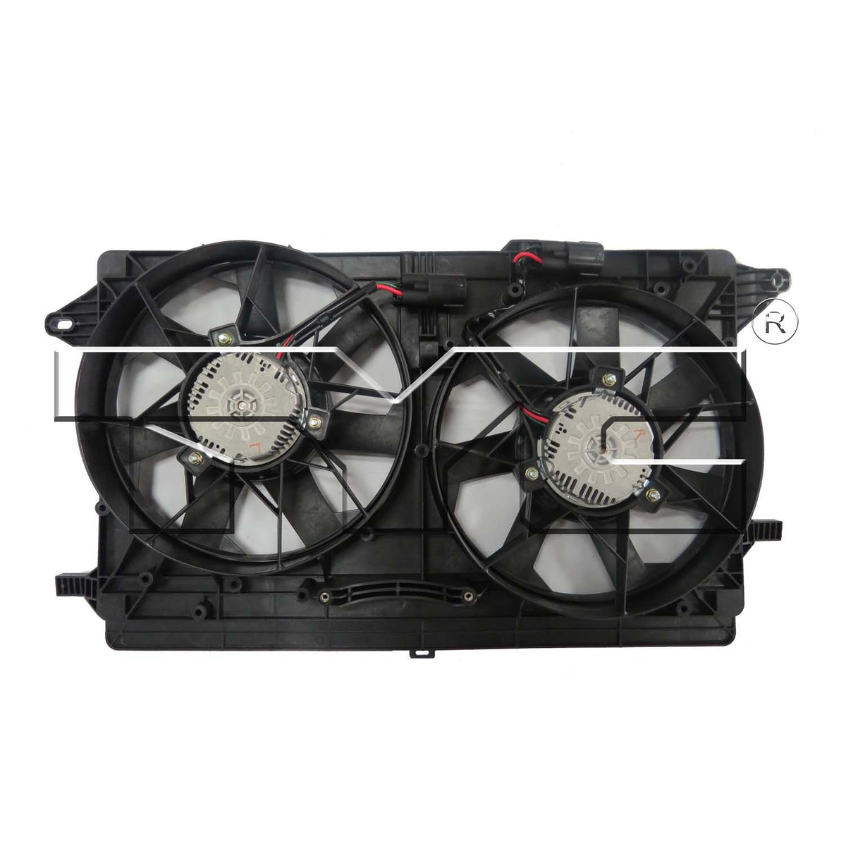 TYC Dual Radiator and Condenser Fan Assembly 623170