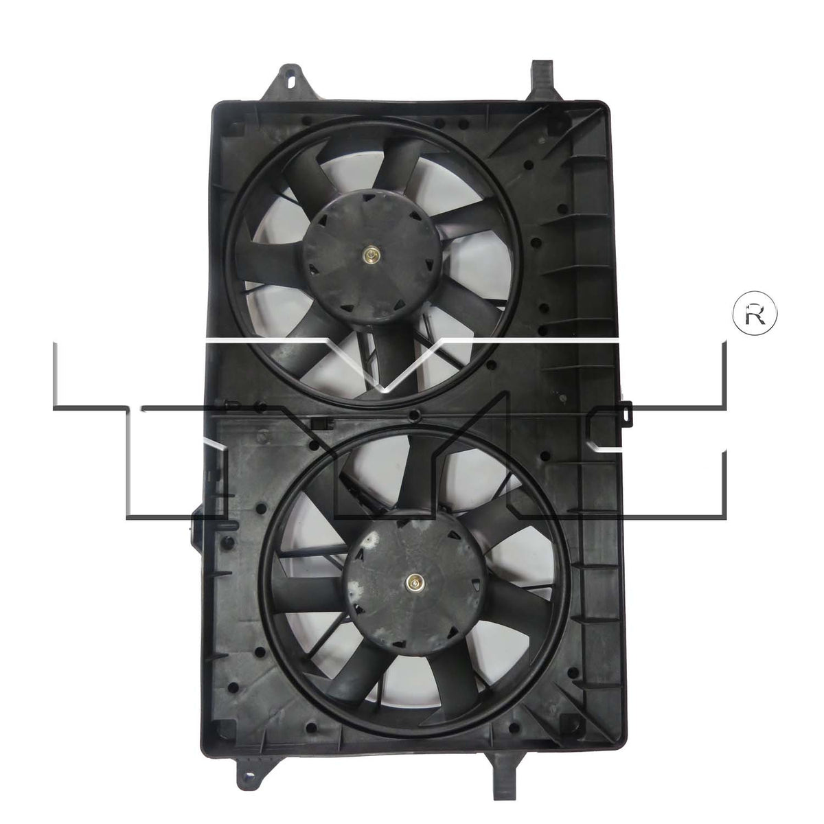 TYC Dual Radiator and Condenser Fan Assembly 623170