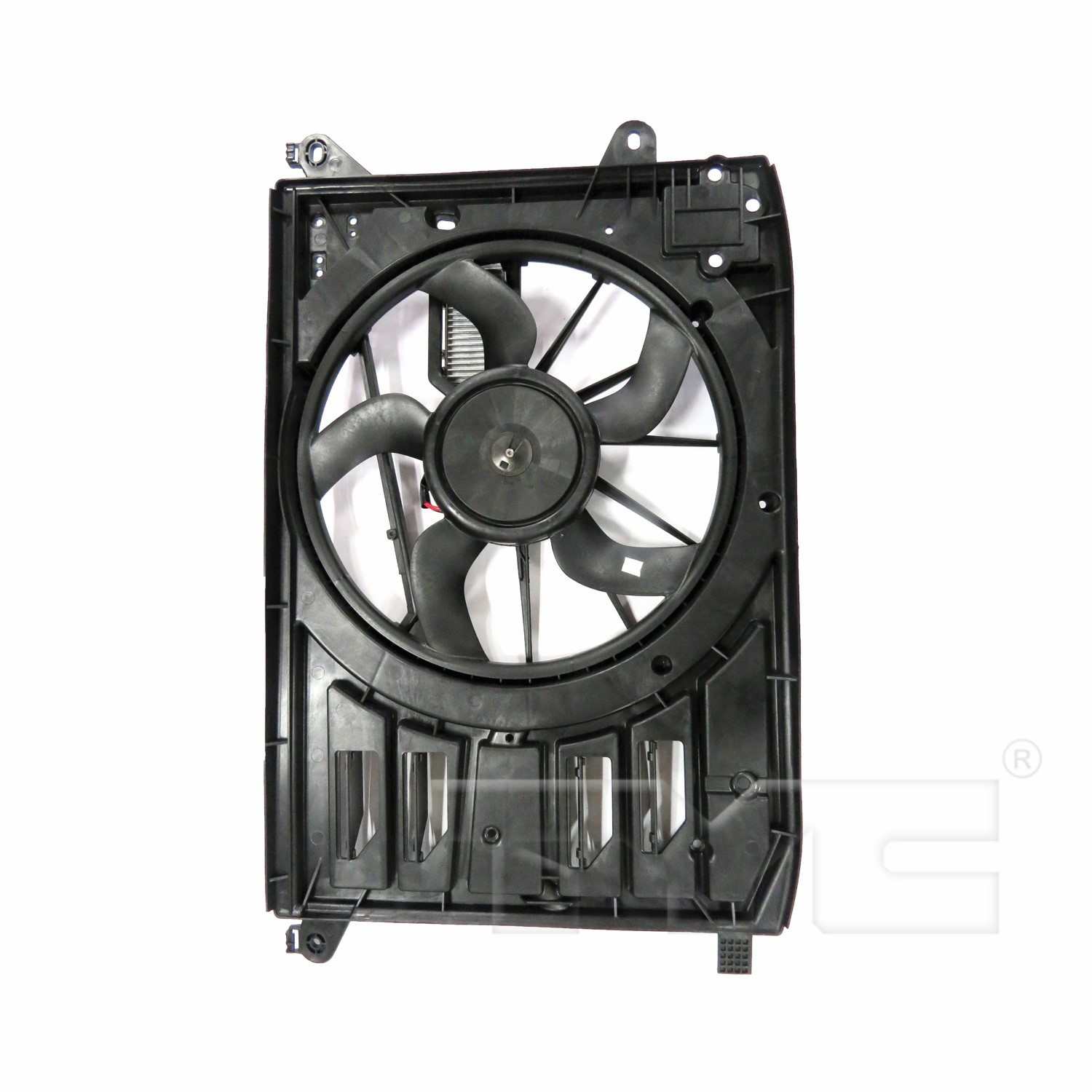 TYC Dual Radiator and Condenser Fan Assembly 623180
