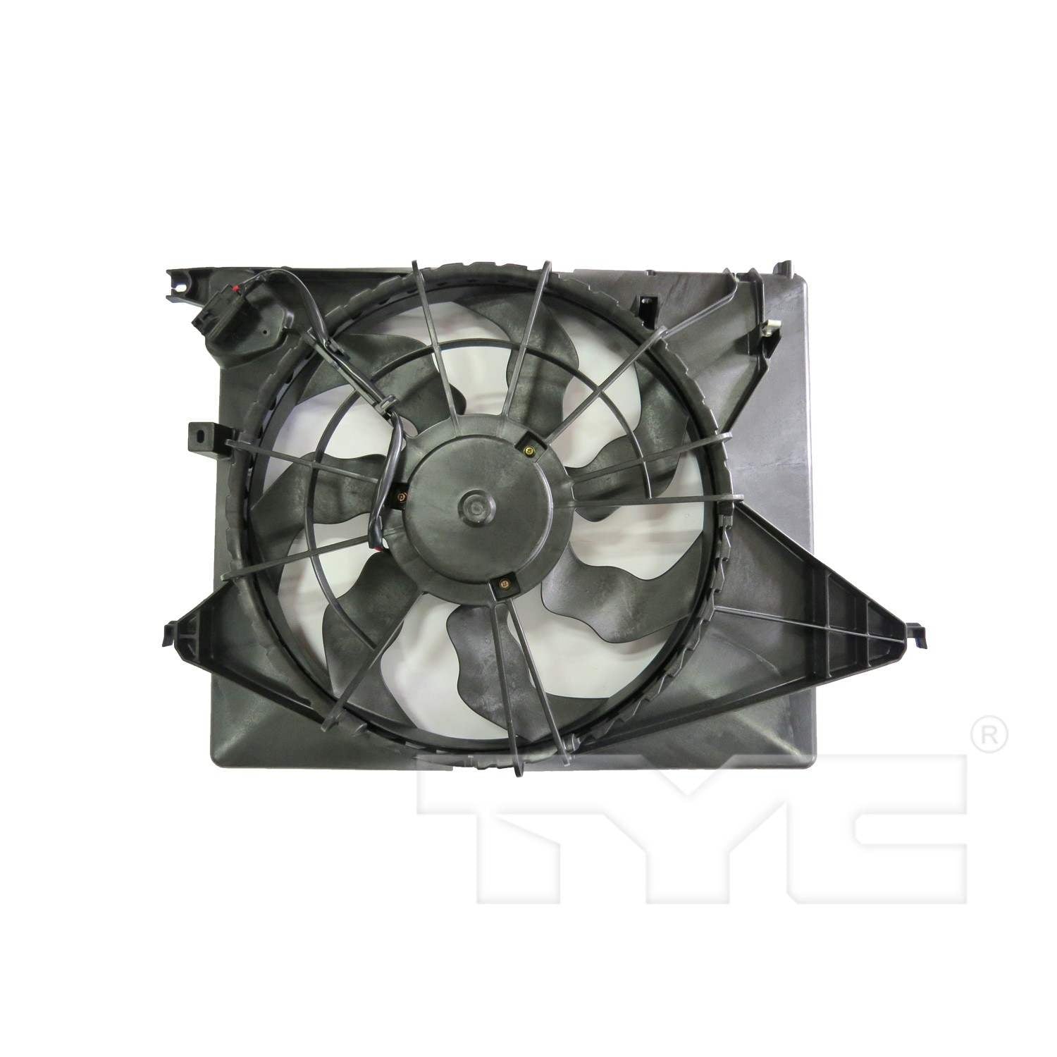 TYC Dual Radiator and Condenser Fan Assembly 623210