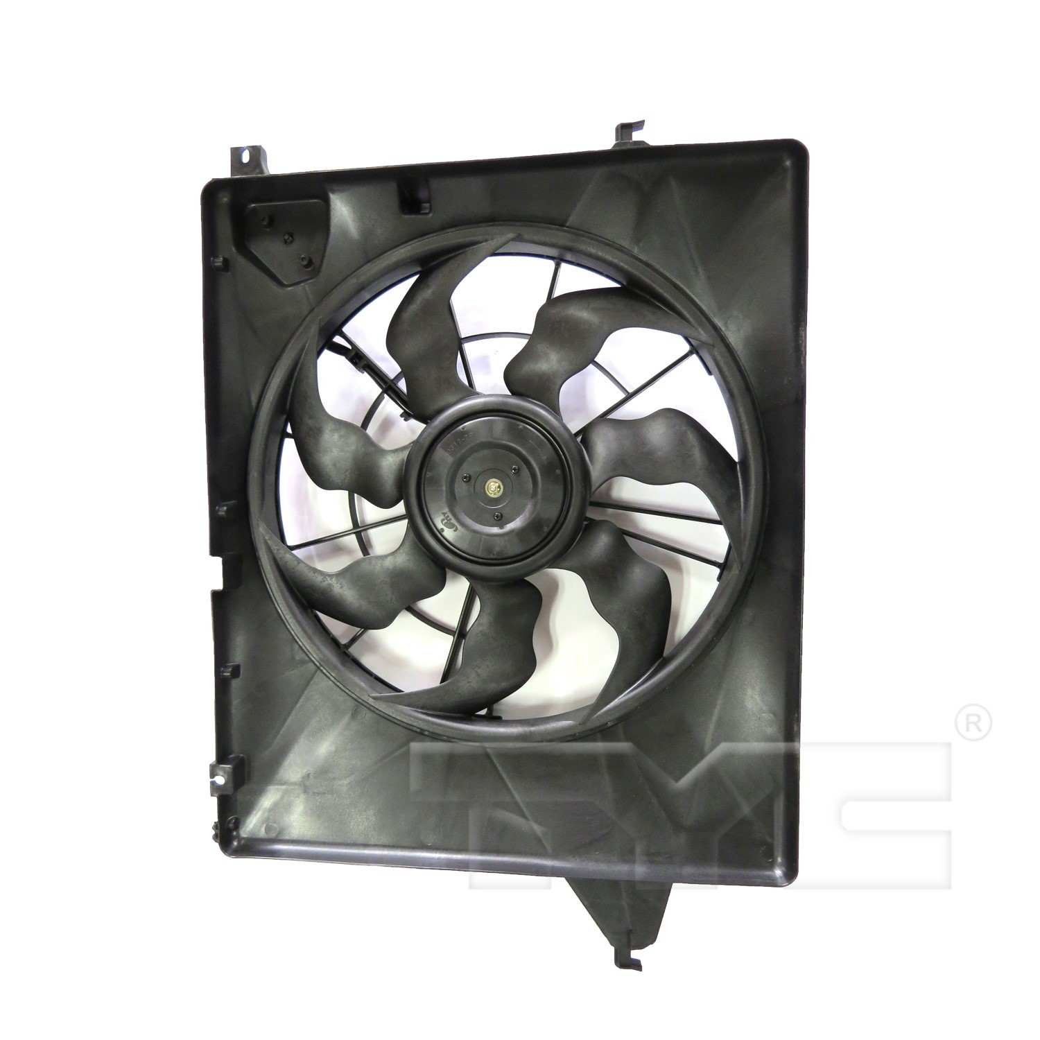 TYC Dual Radiator and Condenser Fan Assembly 623210