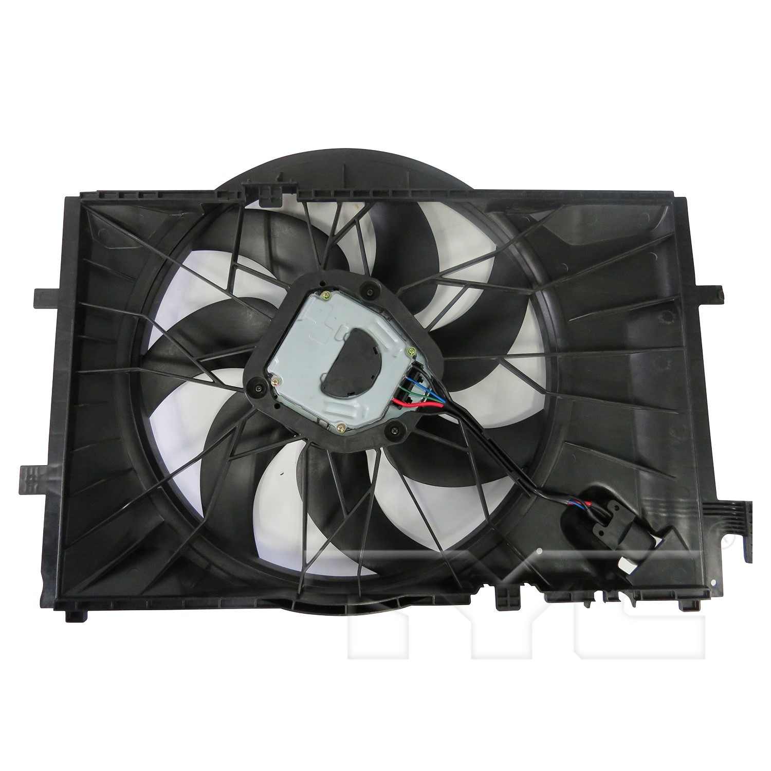 TYC Dual Radiator and Condenser Fan Assembly 623280