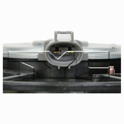 TYC Dual Radiator and Condenser Fan Assembly 623290
