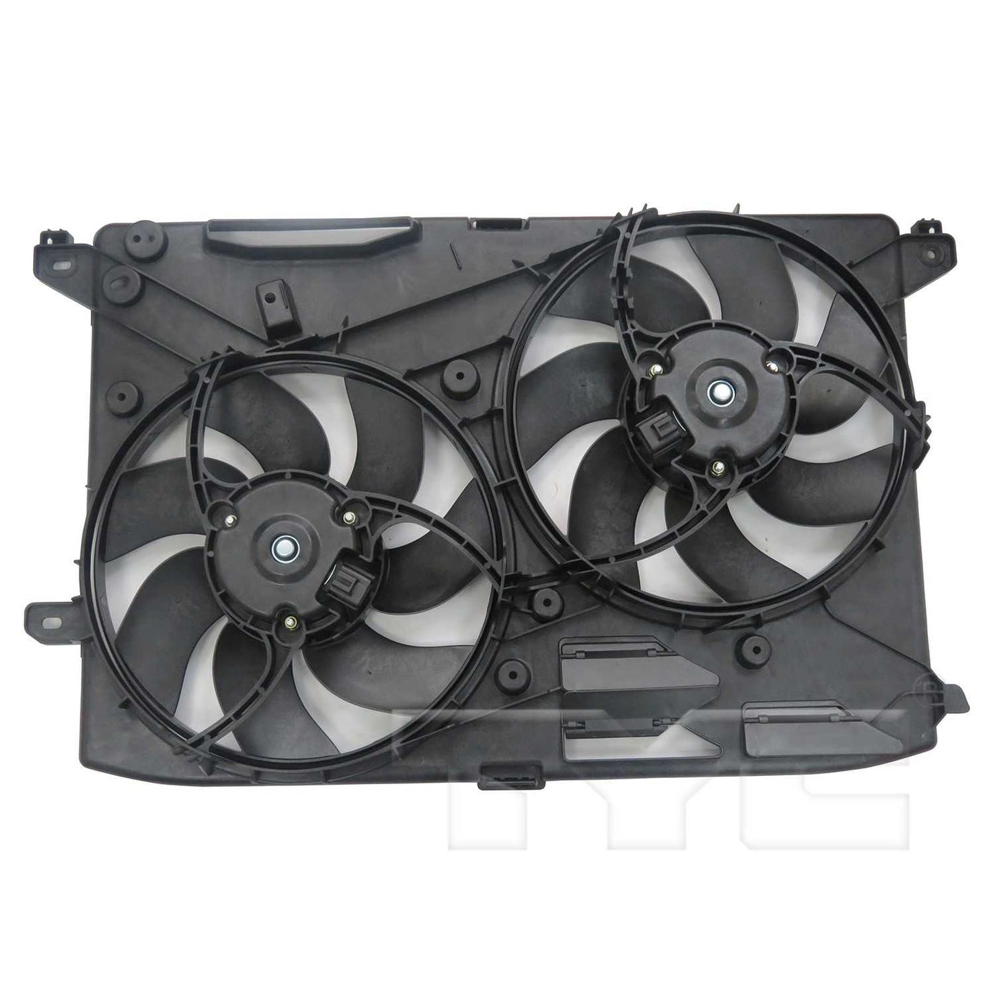 TYC Dual Radiator and Condenser Fan Assembly 623320