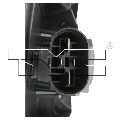 TYC Dual Radiator and Condenser Fan Assembly 623340