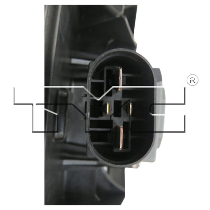 TYC Dual Radiator and Condenser Fan Assembly 623340