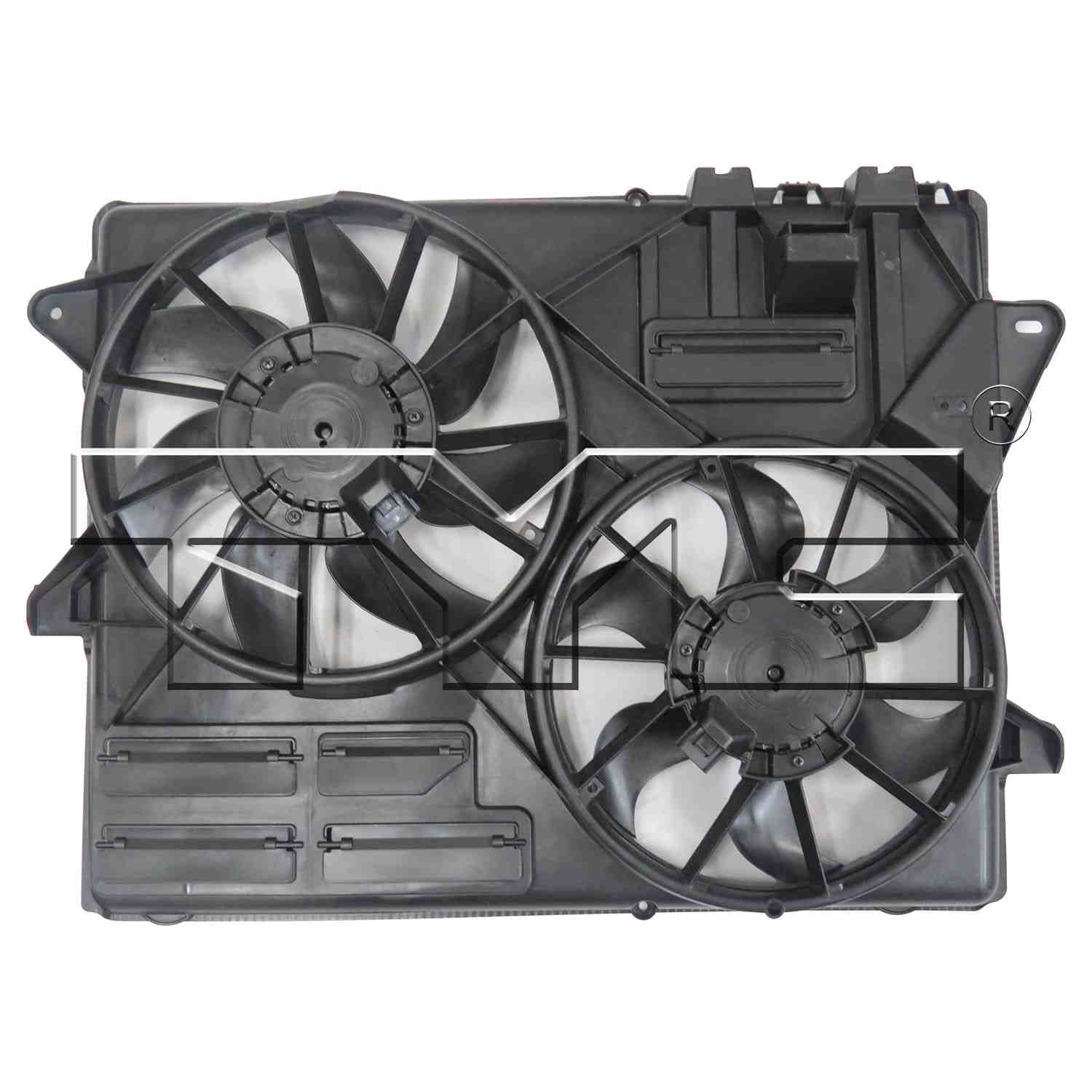 TYC Dual Radiator and Condenser Fan Assembly 623350