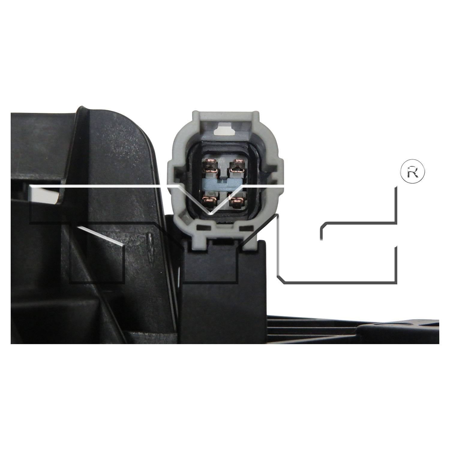 TYC Dual Radiator and Condenser Fan Assembly 623400