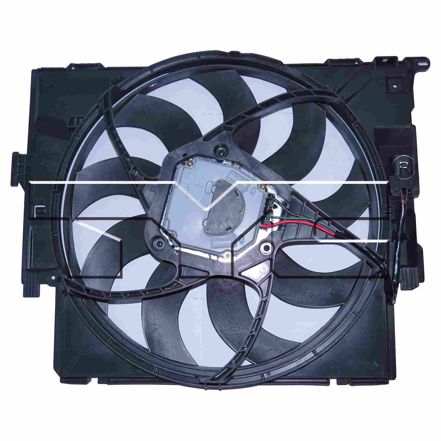TYC Dual Radiator and Condenser Fan Assembly 623420