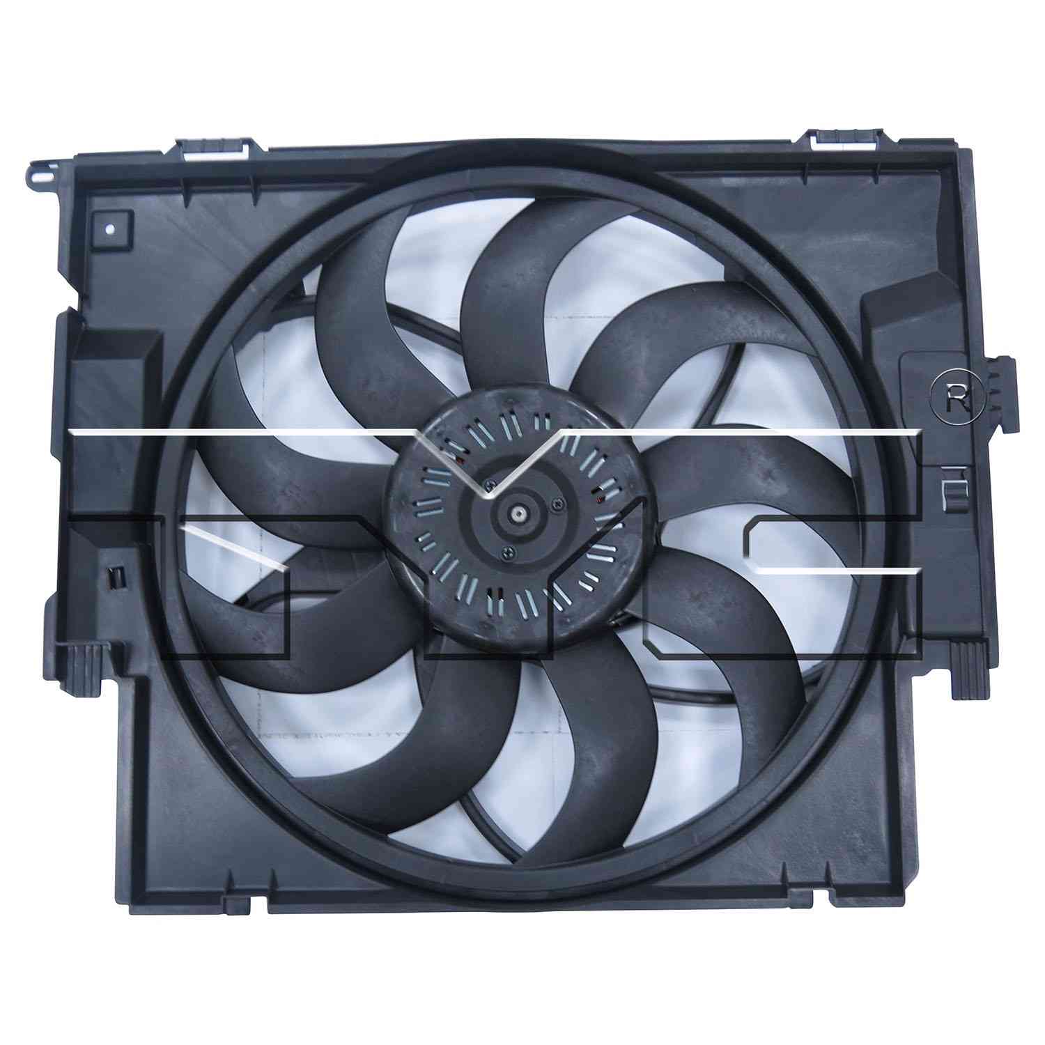 TYC Dual Radiator and Condenser Fan Assembly 623420