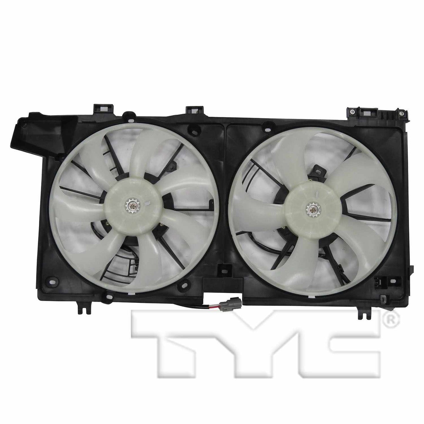 TYC Dual Radiator and Condenser Fan Assembly 623470