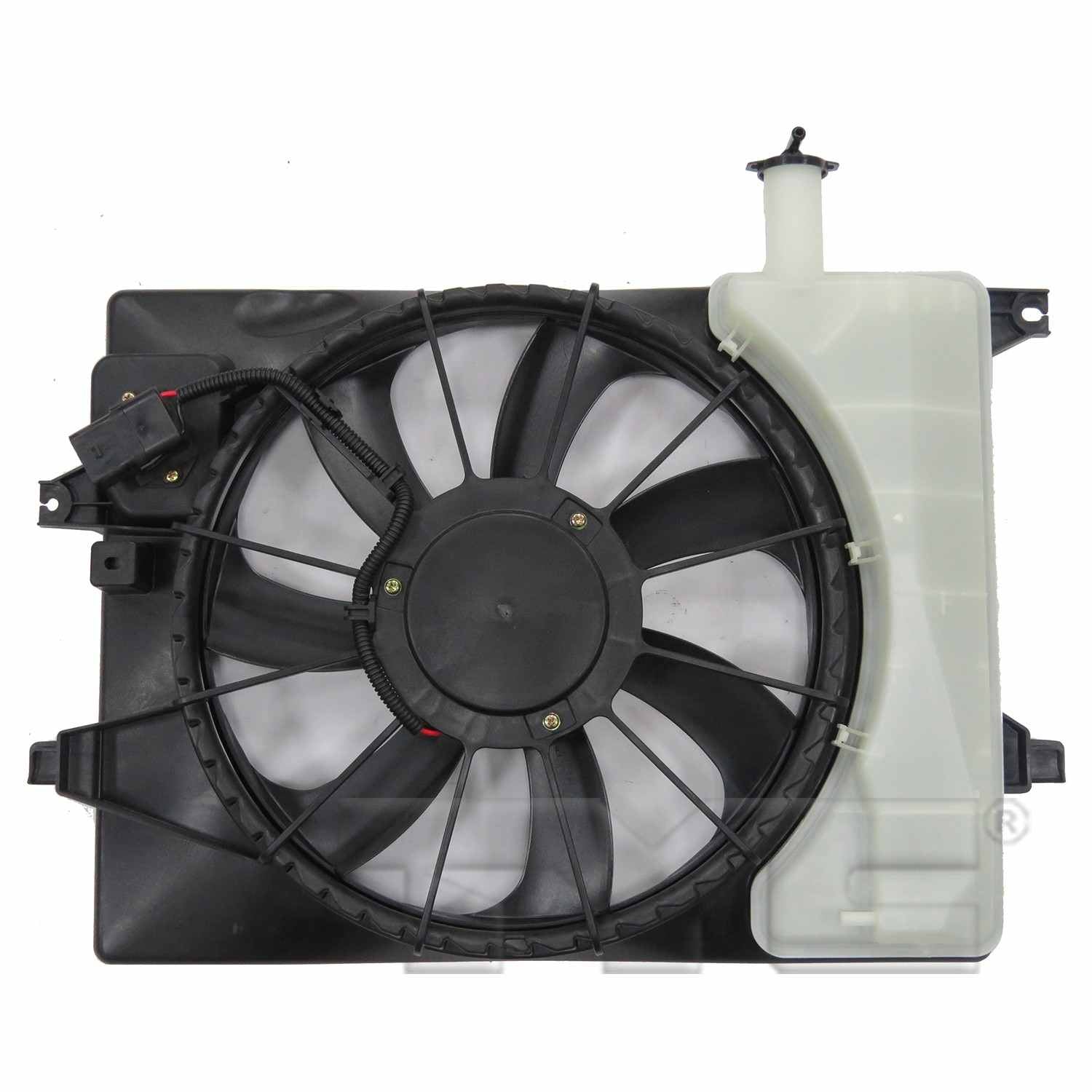 TYC Dual Radiator and Condenser Fan Assembly 623510