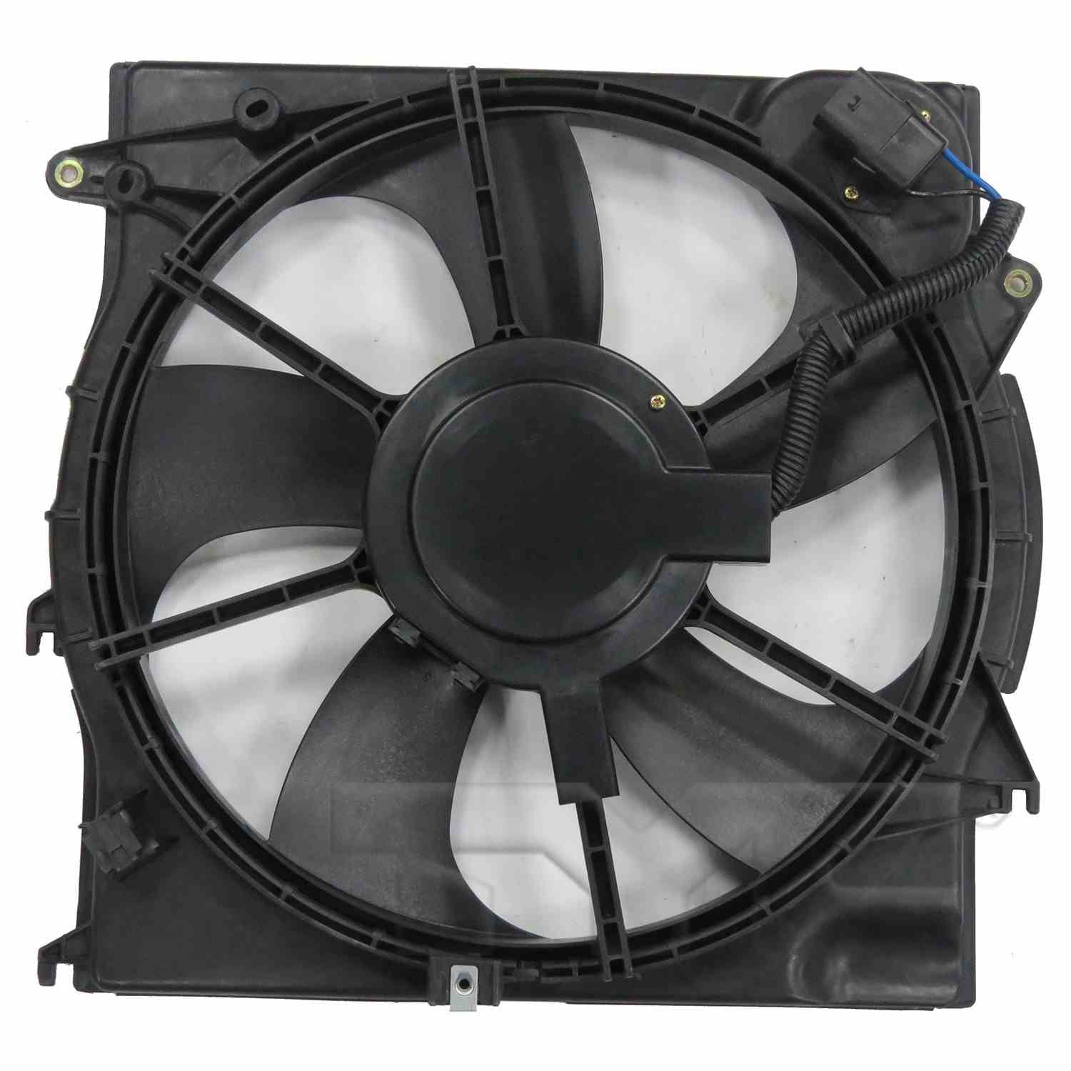 TYC Dual Radiator and Condenser Fan Assembly 623520