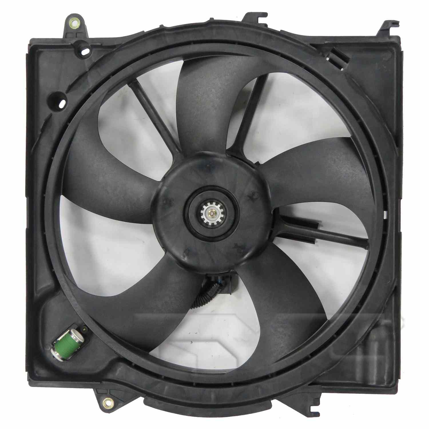TYC Dual Radiator and Condenser Fan Assembly 623520