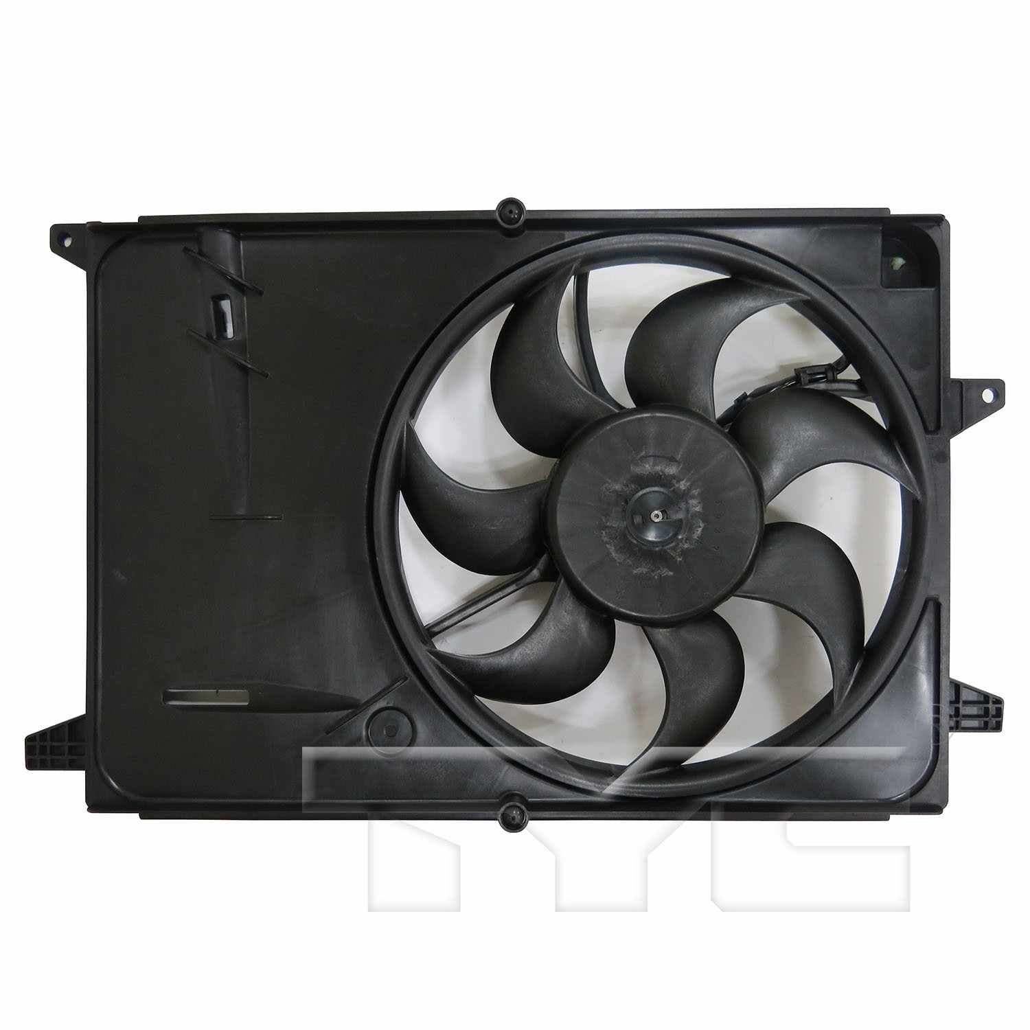 TYC Dual Radiator and Condenser Fan Assembly 623650