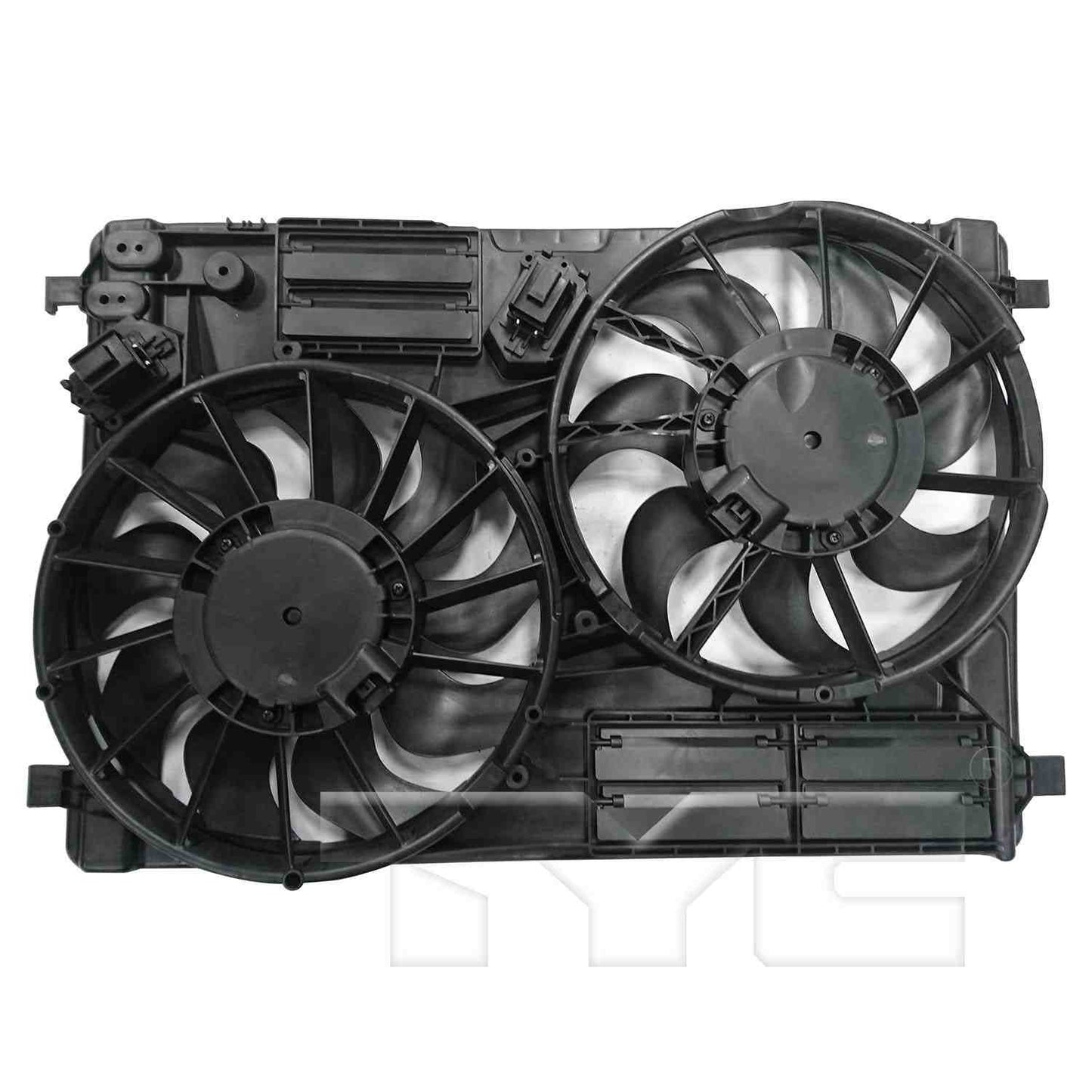 TYC Dual Radiator and Condenser Fan Assembly 623810