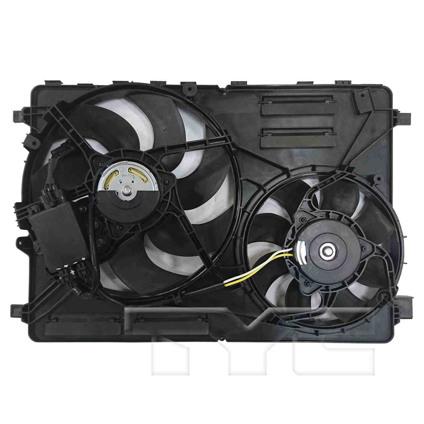 TYC Dual Radiator and Condenser Fan Assembly 623840