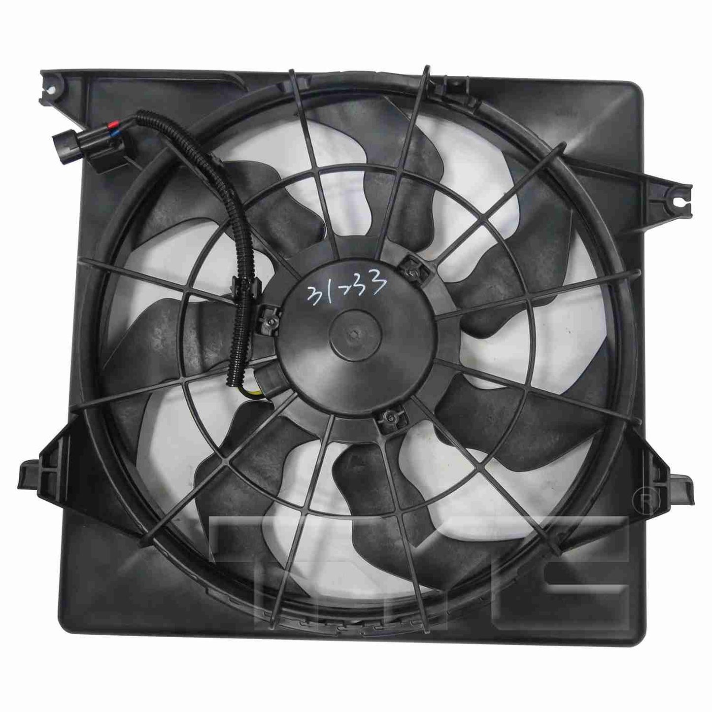 TYC Dual Radiator and Condenser Fan Assembly 623860