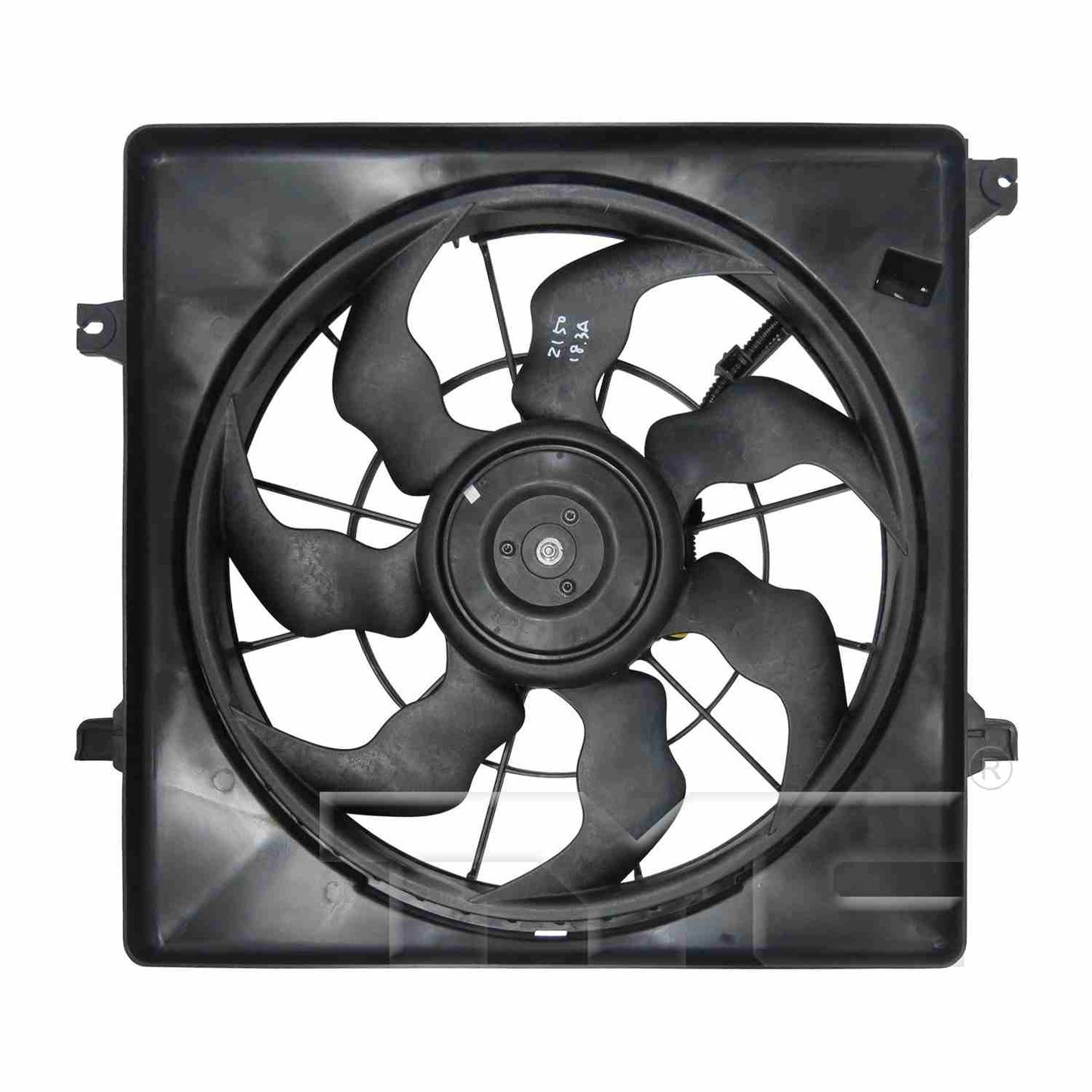 TYC Dual Radiator and Condenser Fan Assembly 623860