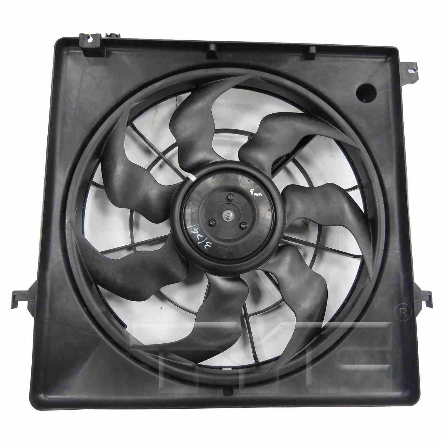 TYC Dual Radiator and Condenser Fan Assembly 623880