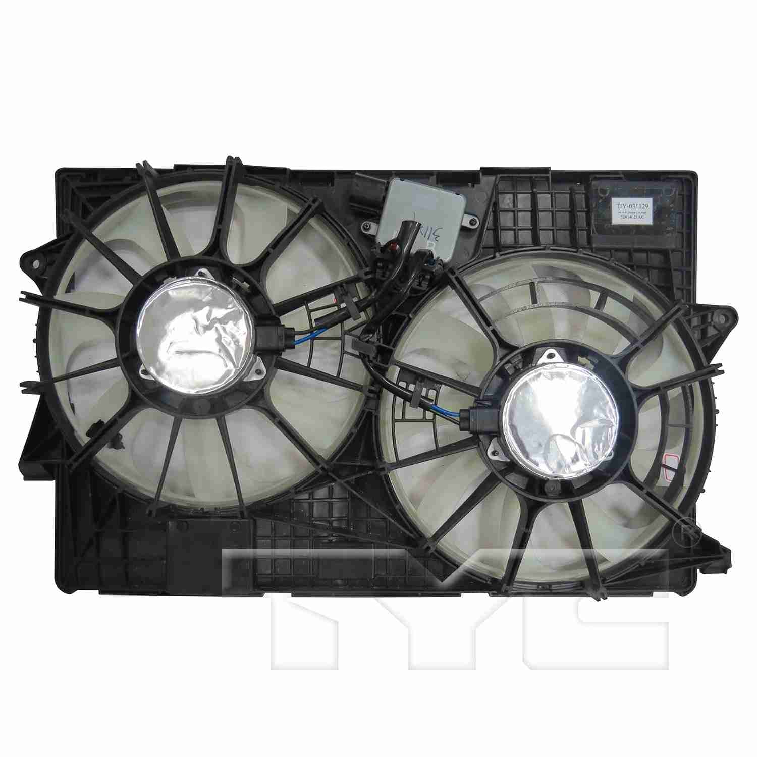 TYC Dual Radiator and Condenser Fan Assembly 623890