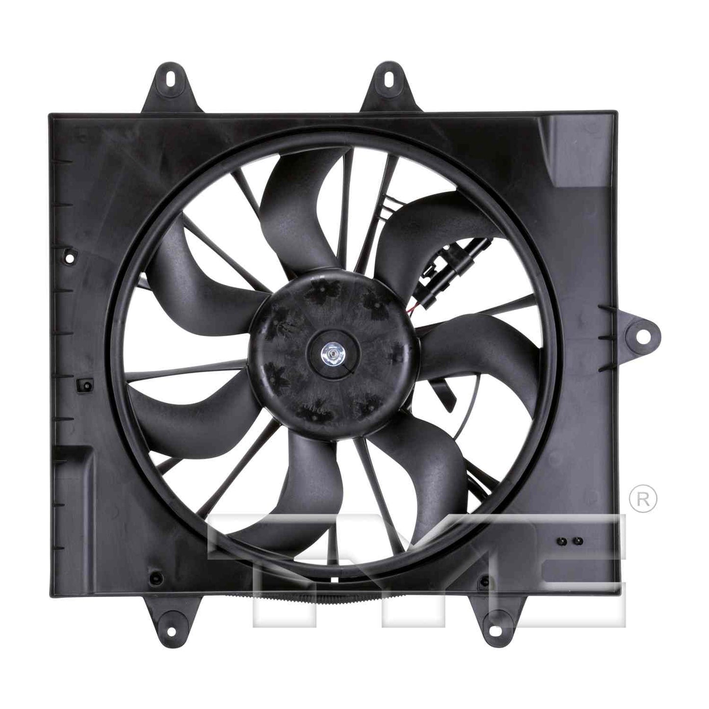 TYC Dual Radiator and Condenser Fan Assembly 623910