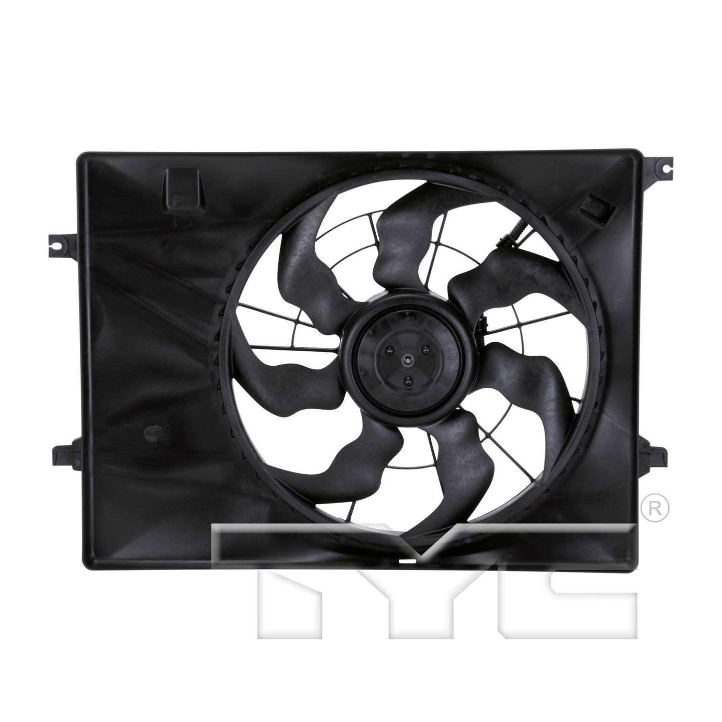 TYC Dual Radiator and Condenser Fan Assembly 623920