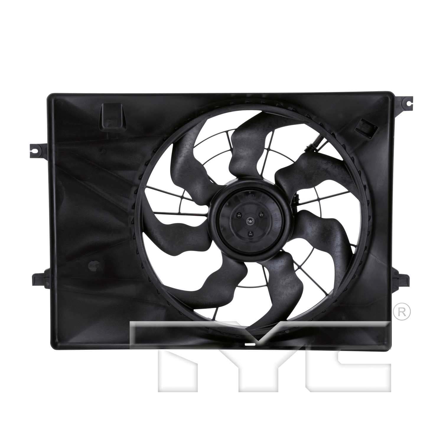 TYC Dual Radiator and Condenser Fan Assembly 623920