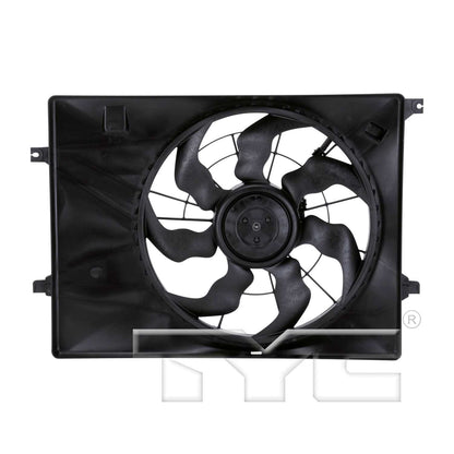 TYC Dual Radiator and Condenser Fan Assembly 623920