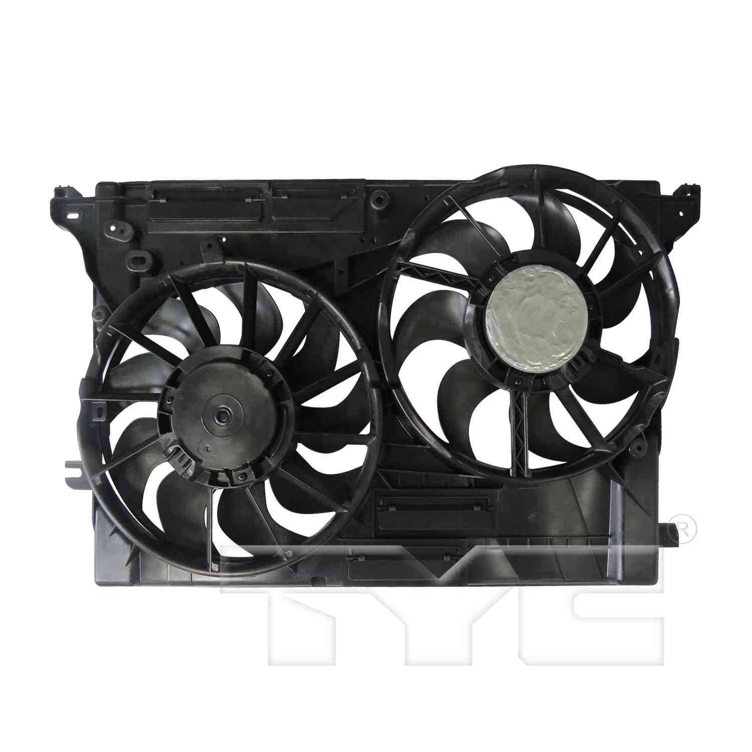 TYC Dual Radiator and Condenser Fan Assembly 623930