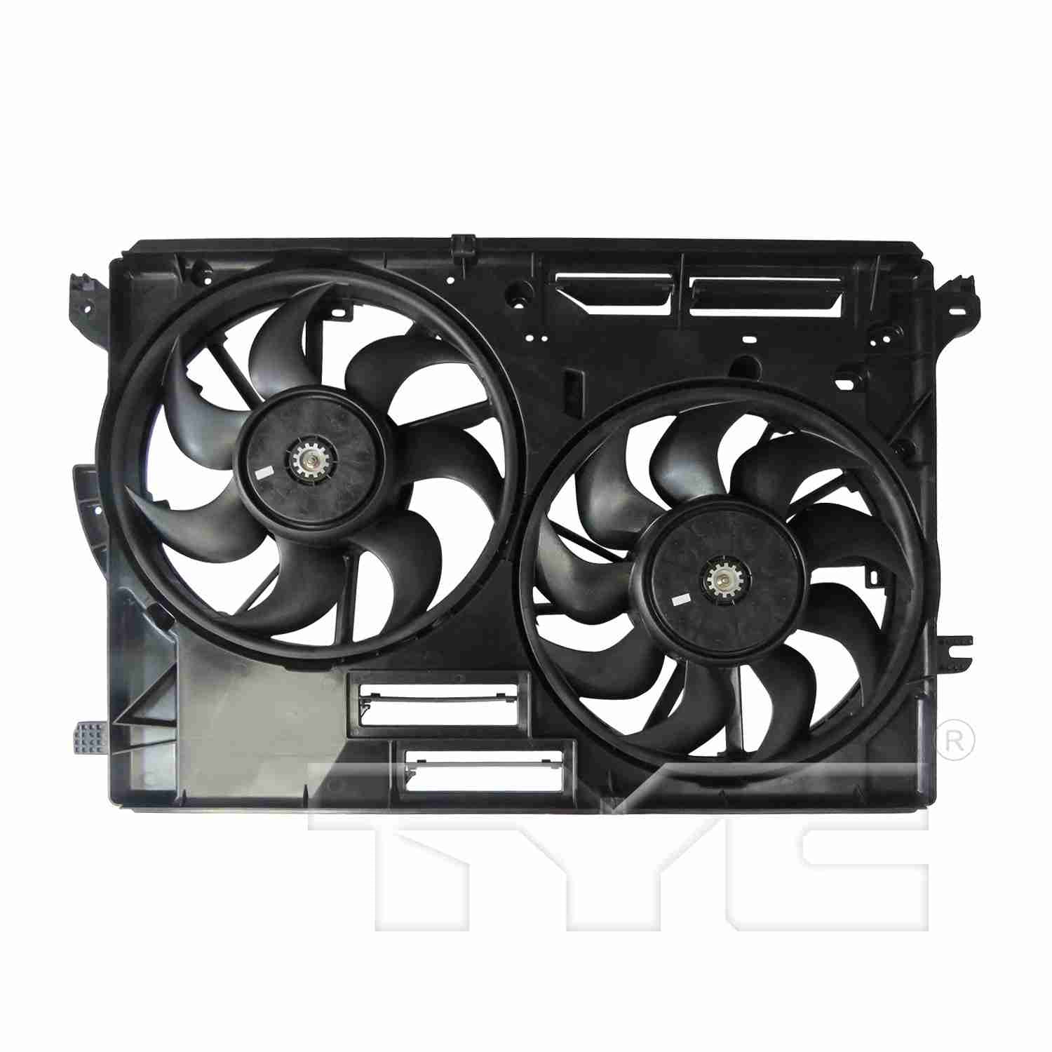 TYC Dual Radiator and Condenser Fan Assembly 623930