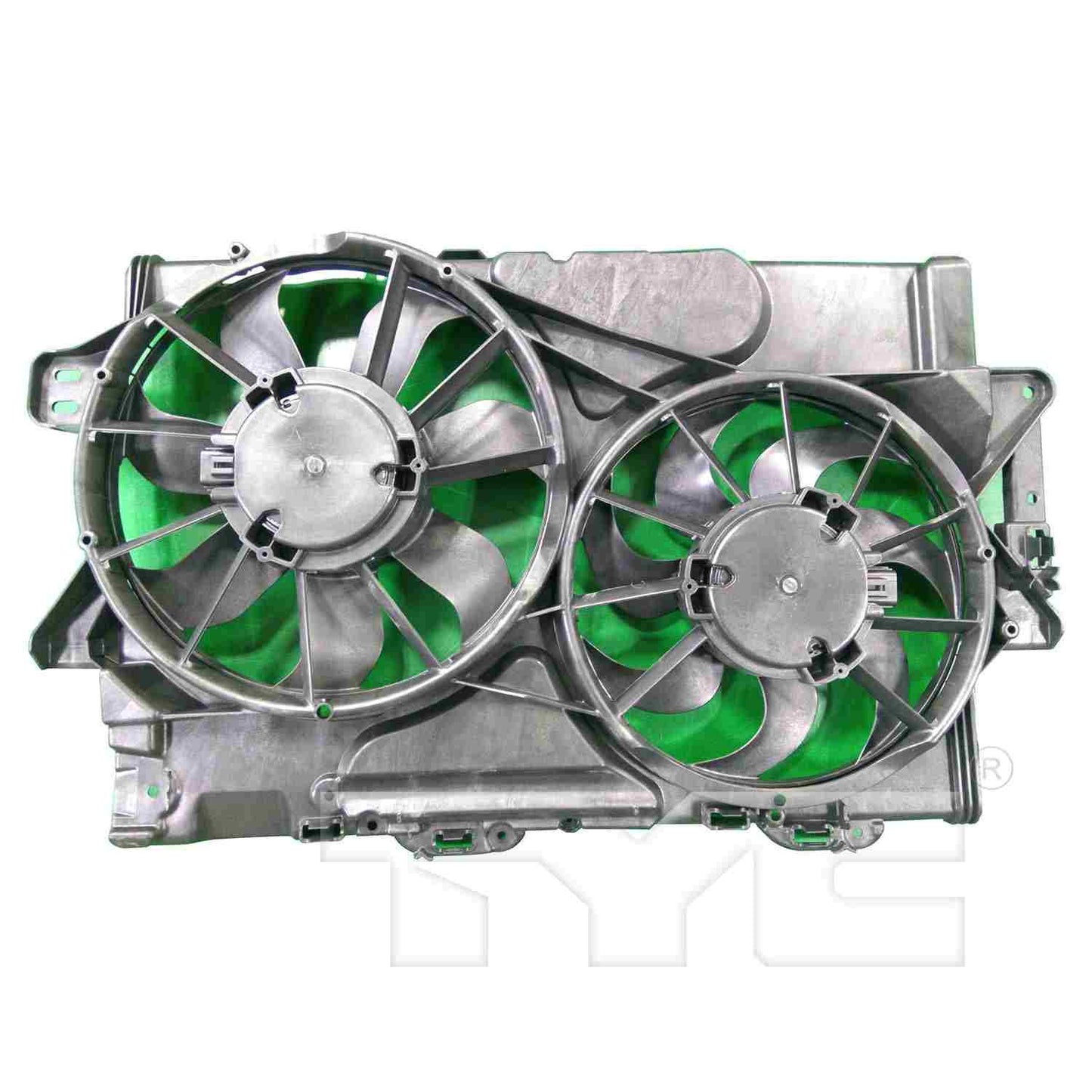 TYC Dual Radiator and Condenser Fan Assembly 623960