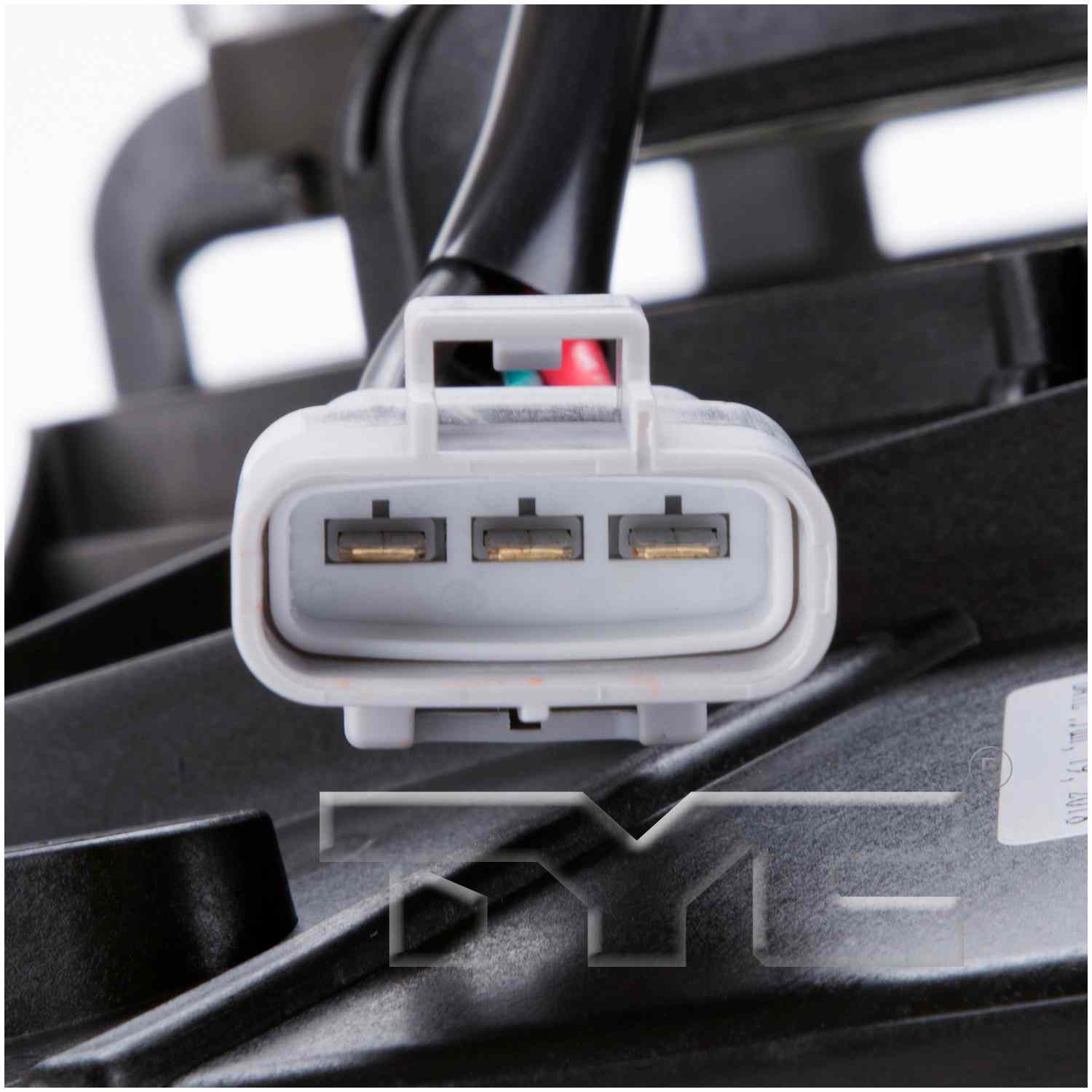 TYC Dual Radiator and Condenser Fan Assembly 624030