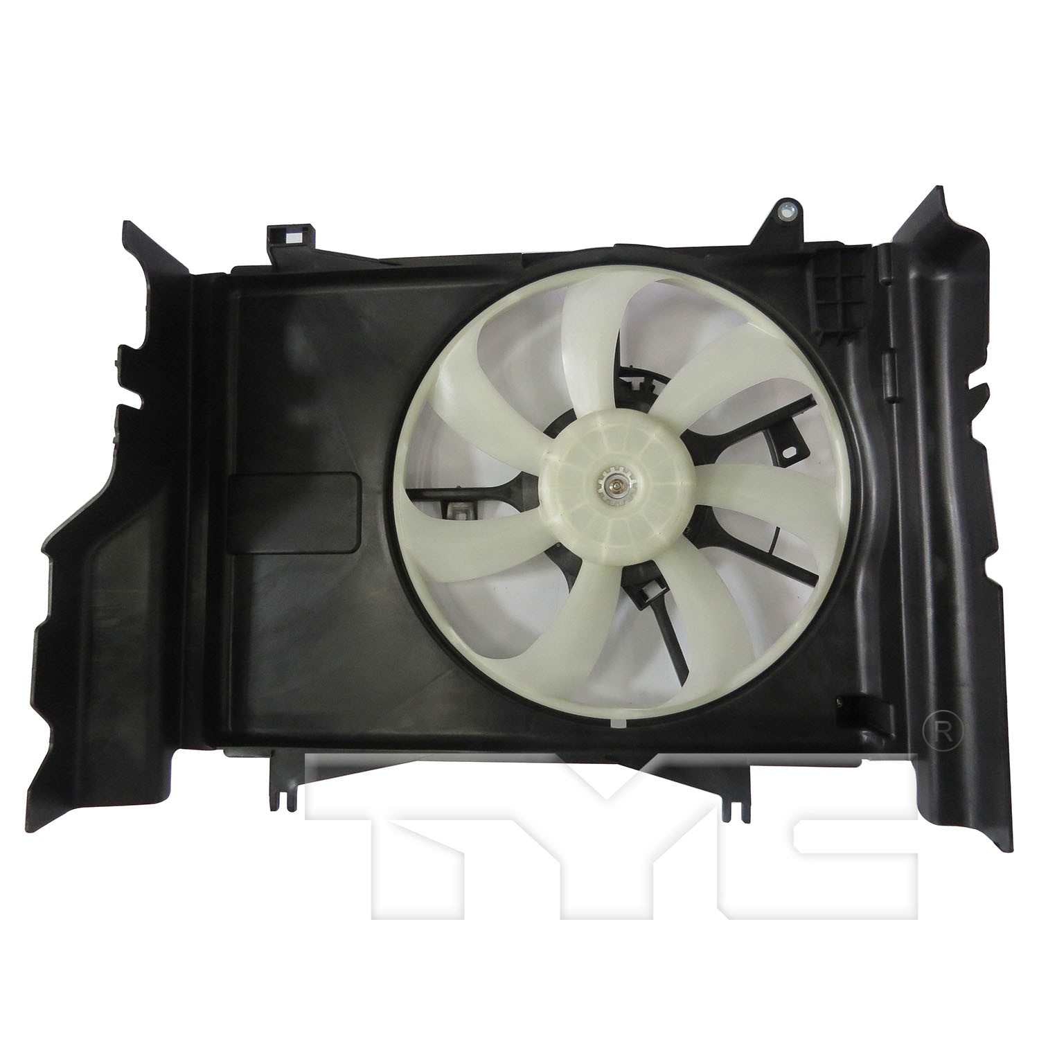 TYC Dual Radiator and Condenser Fan Assembly 624100