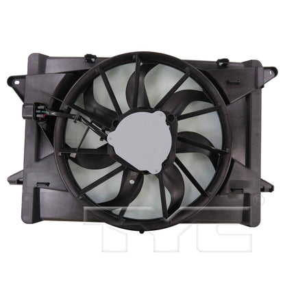 TYC Dual Radiator and Condenser Fan Assembly 624120