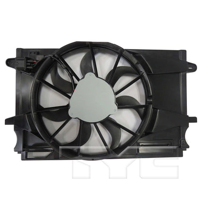 TYC Dual Radiator and Condenser Fan Assembly 624140