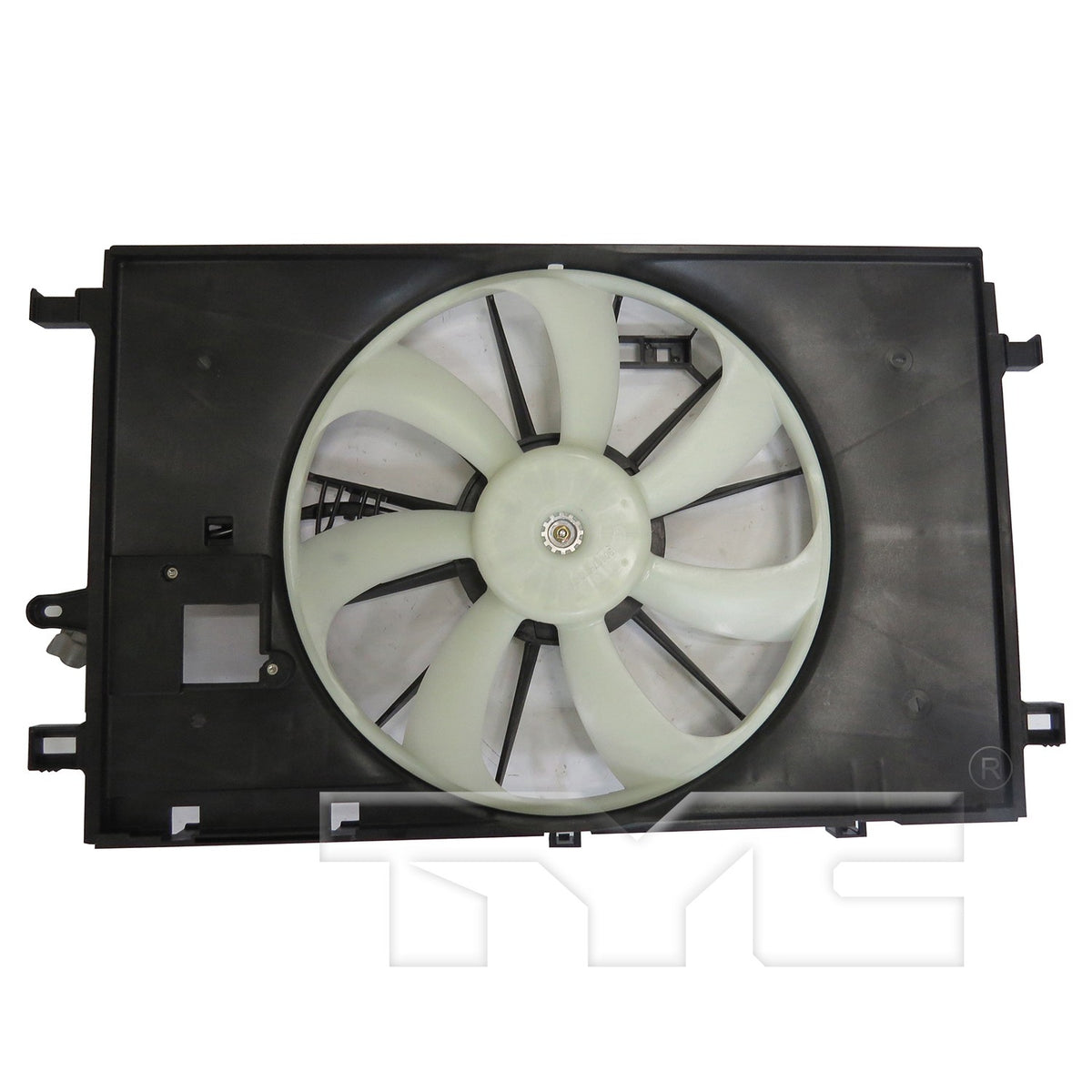 TYC Dual Radiator and Condenser Fan Assembly 624210