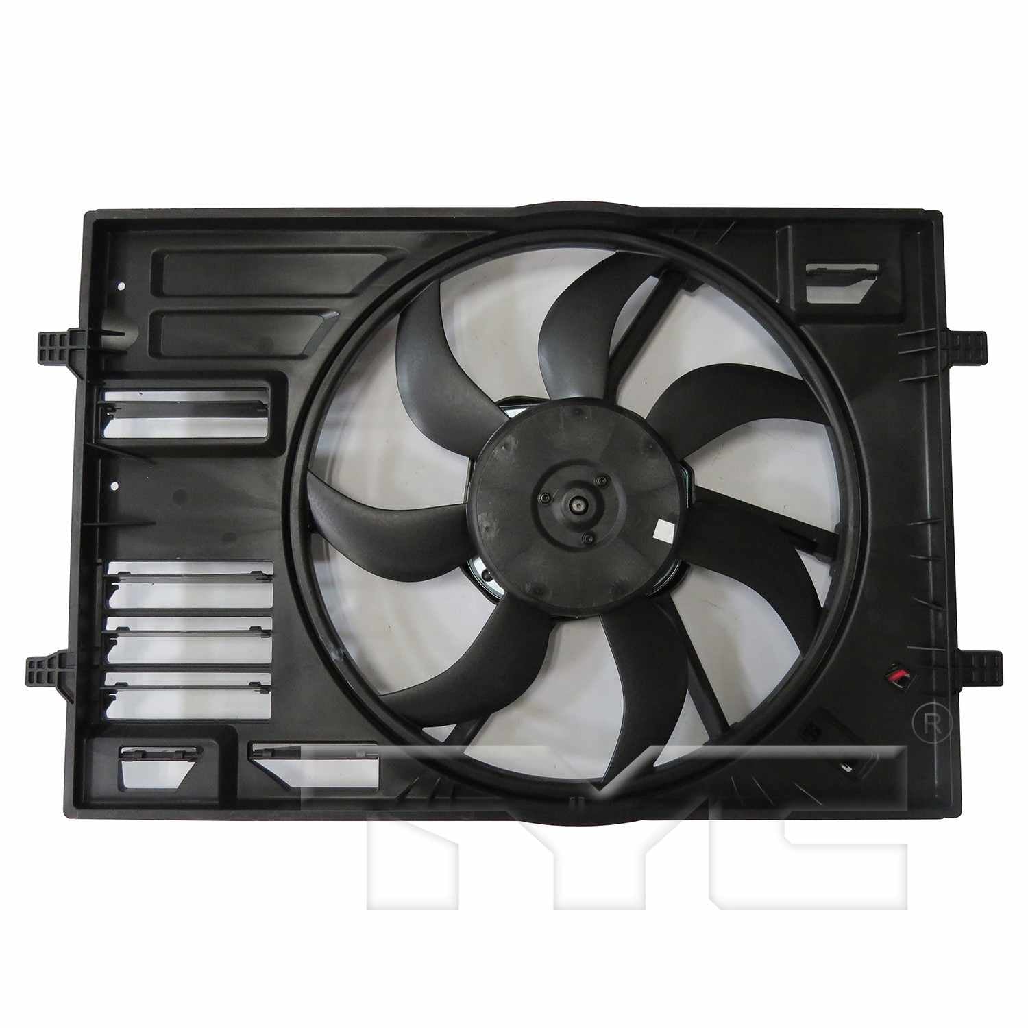 TYC Dual Radiator and Condenser Fan Assembly 624220