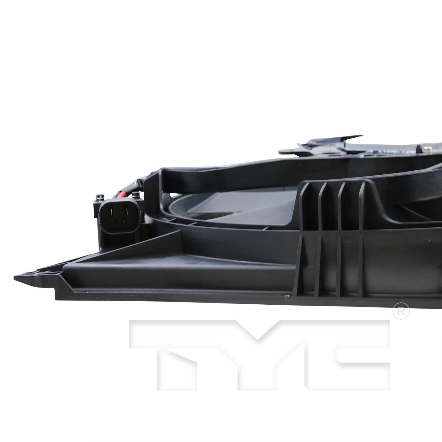 TYC Dual Radiator and Condenser Fan Assembly 624240