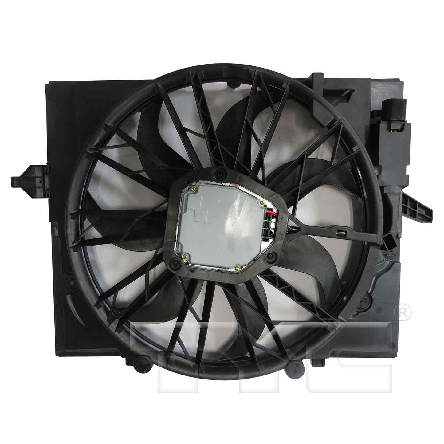 TYC Dual Radiator and Condenser Fan Assembly 624280
