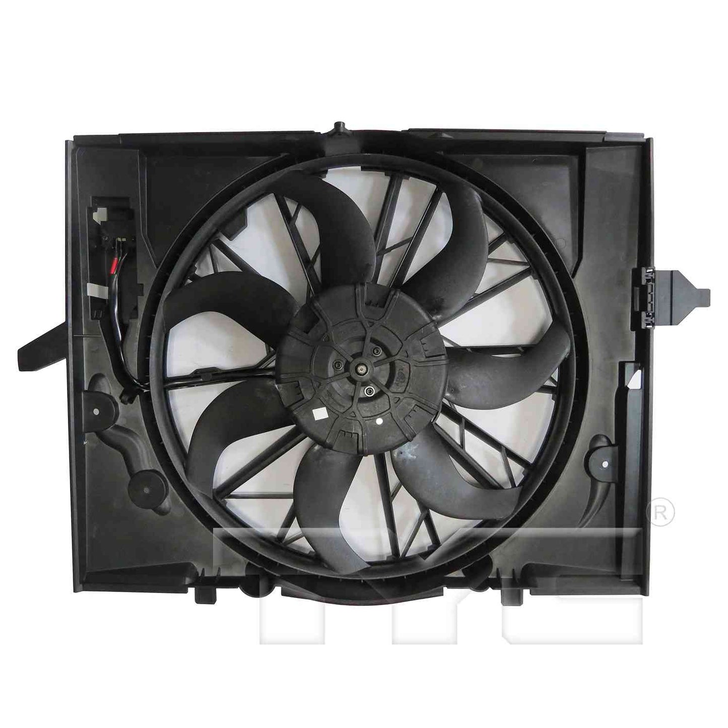 TYC Dual Radiator and Condenser Fan Assembly 624280