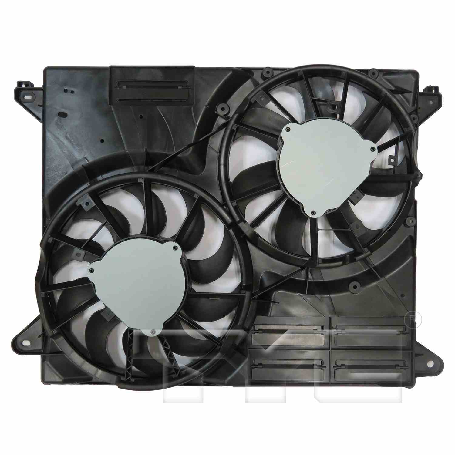 TYC Dual Radiator and Condenser Fan Assembly 624310