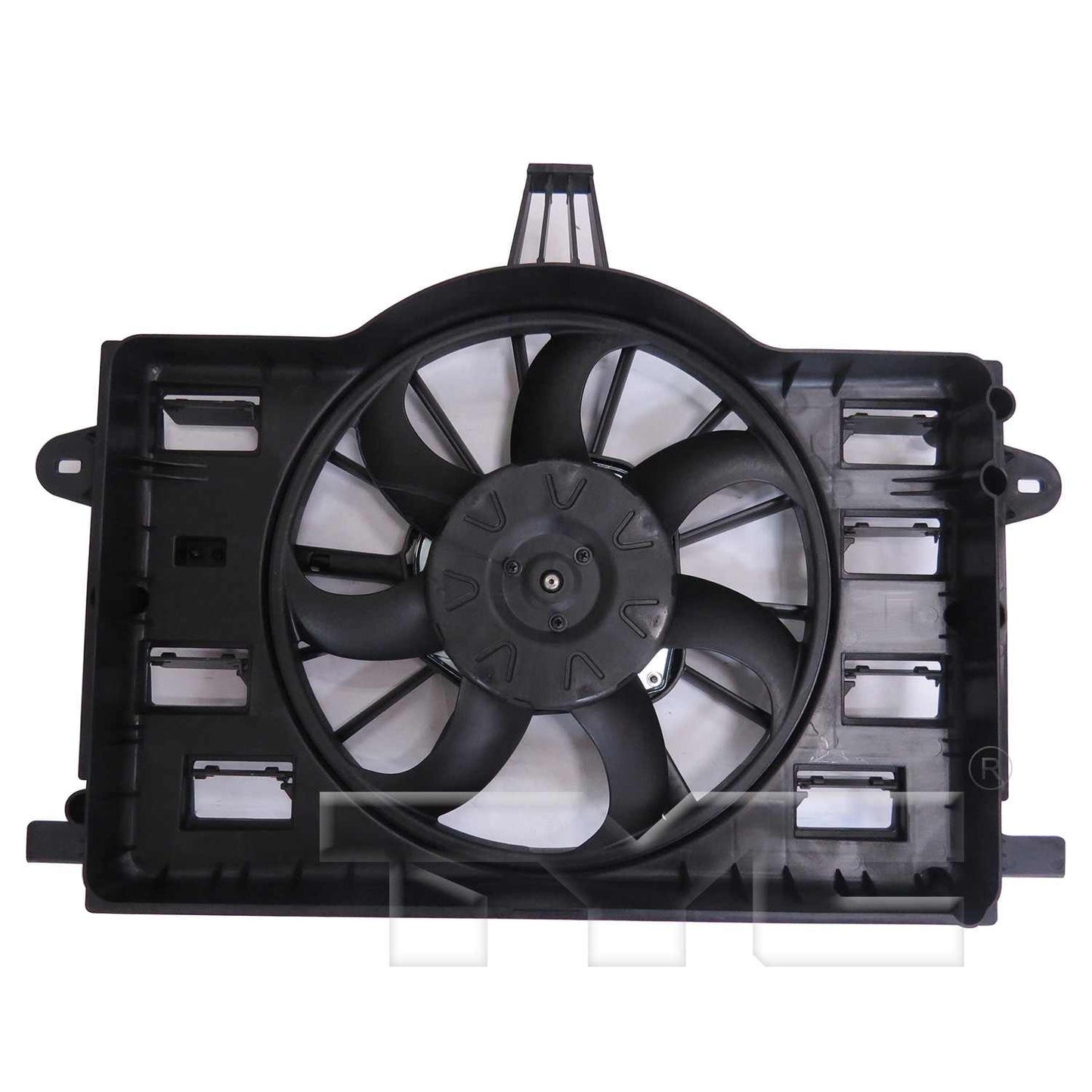 TYC Dual Radiator and Condenser Fan Assembly 624320