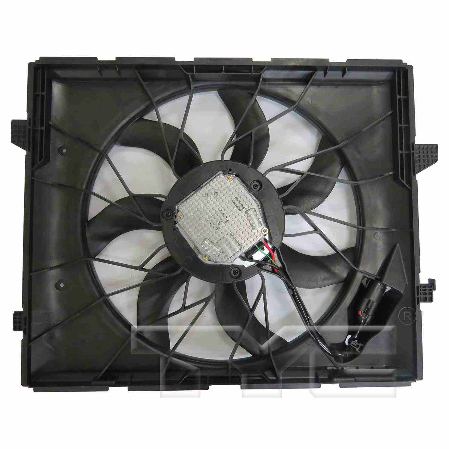 TYC Dual Radiator and Condenser Fan Assembly 624340