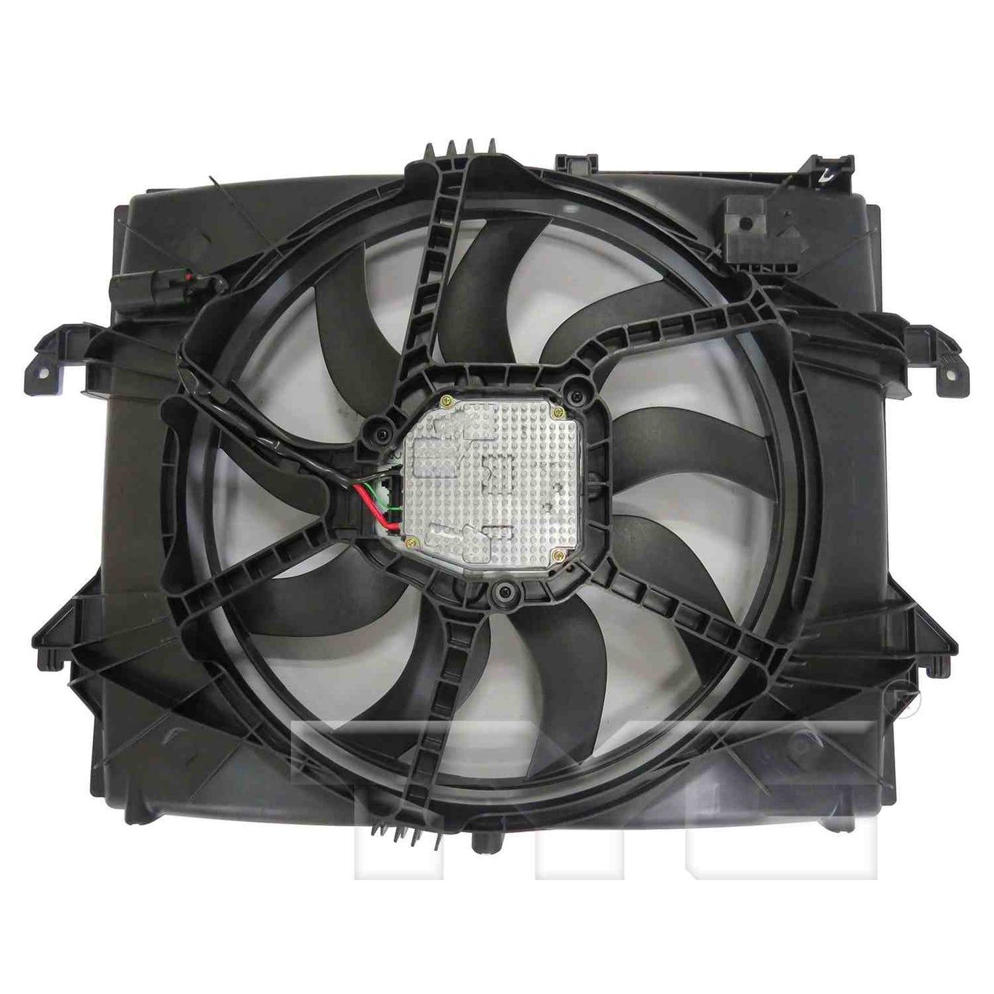 TYC Dual Radiator and Condenser Fan Assembly 624370