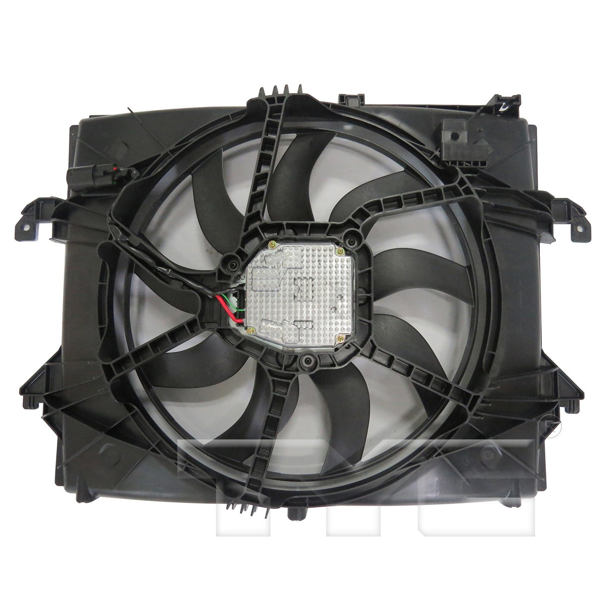 TYC Dual Radiator and Condenser Fan Assembly 624370