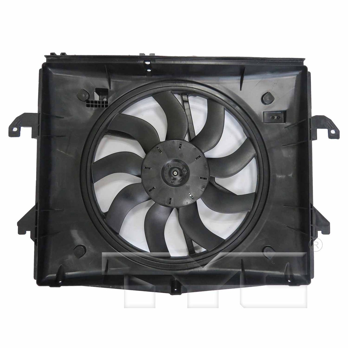 TYC Dual Radiator and Condenser Fan Assembly 624370
