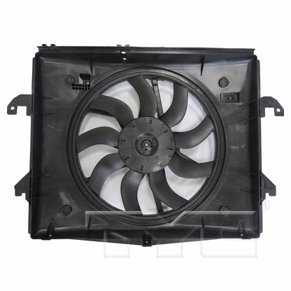 TYC Dual Radiator and Condenser Fan Assembly 624370