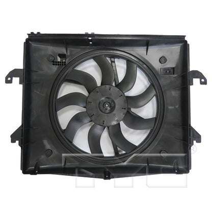 TYC Dual Radiator and Condenser Fan Assembly 624370
