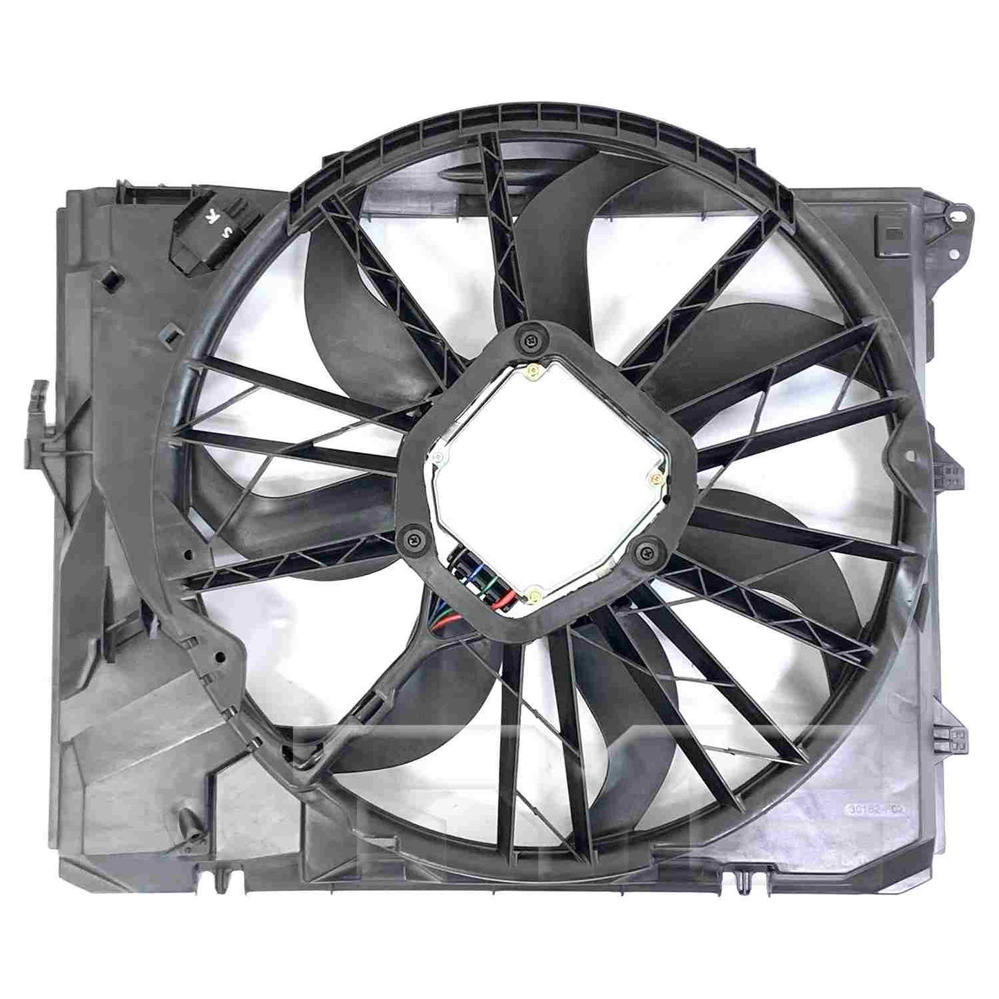 TYC Dual Radiator and Condenser Fan Assembly 624390